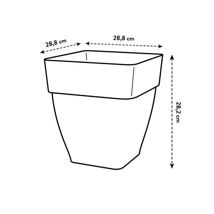 vibia campana carré 30cm moss green